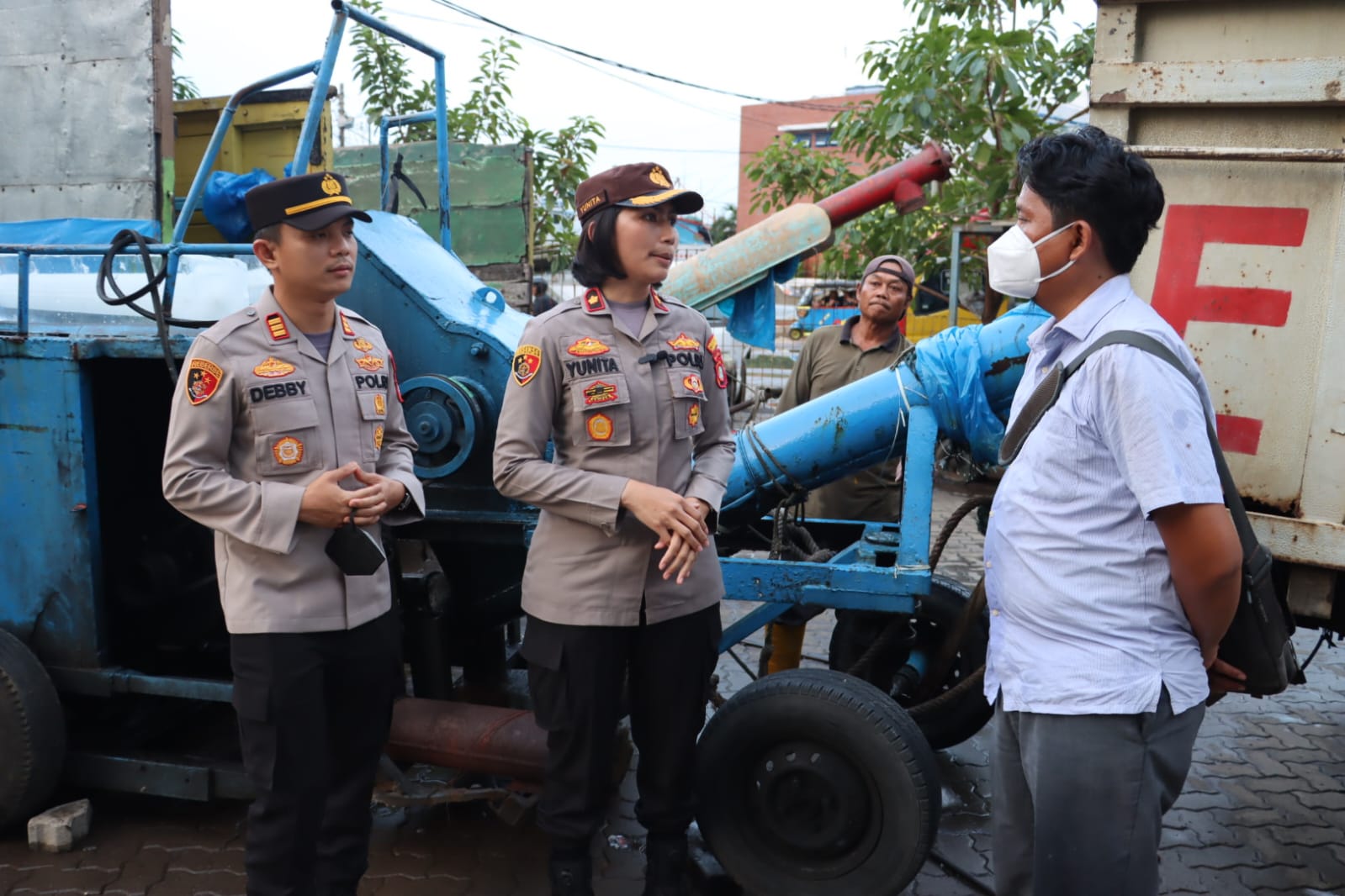 Patroli Kopi Bareng Polres Pelabuhan Tanjung Priok Didukung Masyarakat