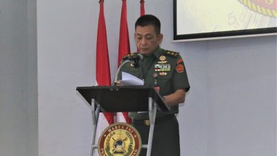 Kapusjianstralitbang TNI Buka FGD Urgensi Revisi Undang-Undang Republik Indonesia Nomor 34 Tahun 2004