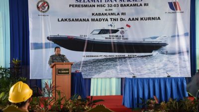 Bakamla RI Luncurkan Kapal Patroli Tercepat di Indonesia untuk Zona Maritim Tengah