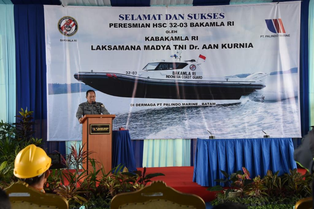 Bakamla RI Luncurkan Kapal Patroli Tercepat di Indonesia untuk Zona Maritim Tengah