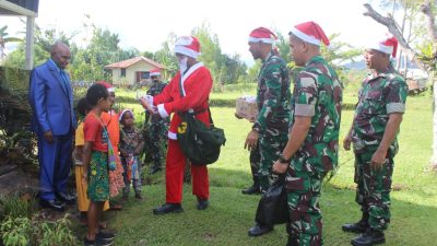 Santa Claus 142 Datang Bawa Kejutan Spesial Natal Di Yalimo Papua