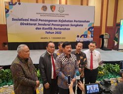 Ditreskrimum Polda Lampung Berhasil Terima Penghargaan Penyelesaian Perkara Kejahatan Pertanahan Tahun 2022