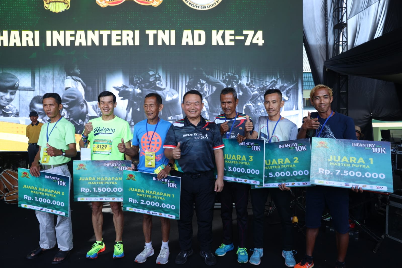 Kasad Lepas Ribuan Pelari Infantry Day Run 10K