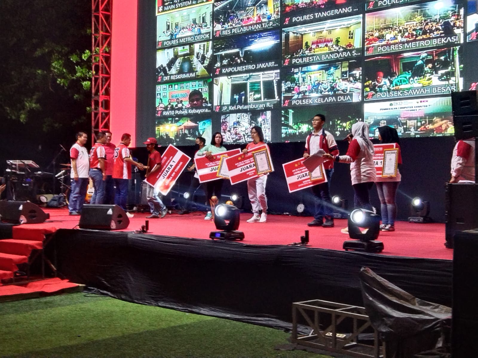 Malam Apresiasi Kapolda Cup: Polda Metro Jaya Gelar Nobar Piala Dunia 2022