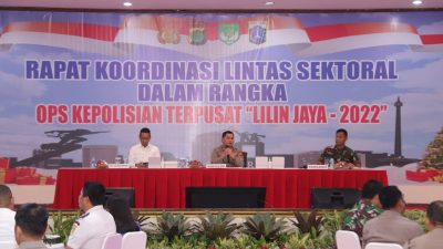 Polda Metro Jaya Gelar Rakor Lintas Sektoral Operasi Lilin Jaya 2022