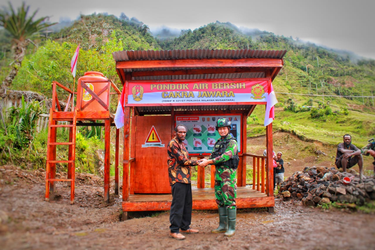 TNI AD Manunggal Air, Pondok Air Bersih “Cakra Jawara” Satgas Yonif Raider 321 Kostrad