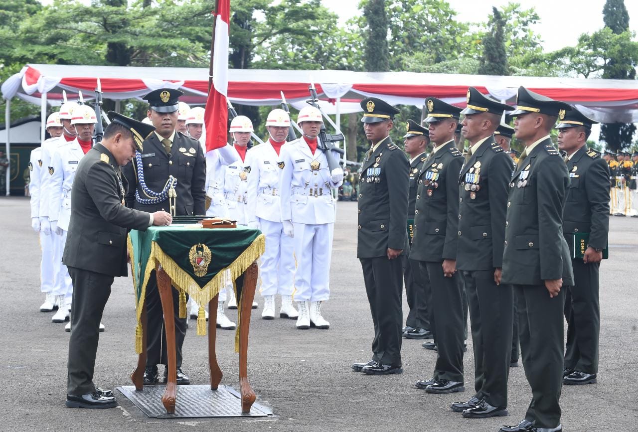 Kasad Lantik 1.092 Perwira Muda