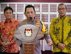 Kapolri MoU dengan KPU: Jaga Persatuan Kesatuan di Pemilu 2024 Syarat Mutlak