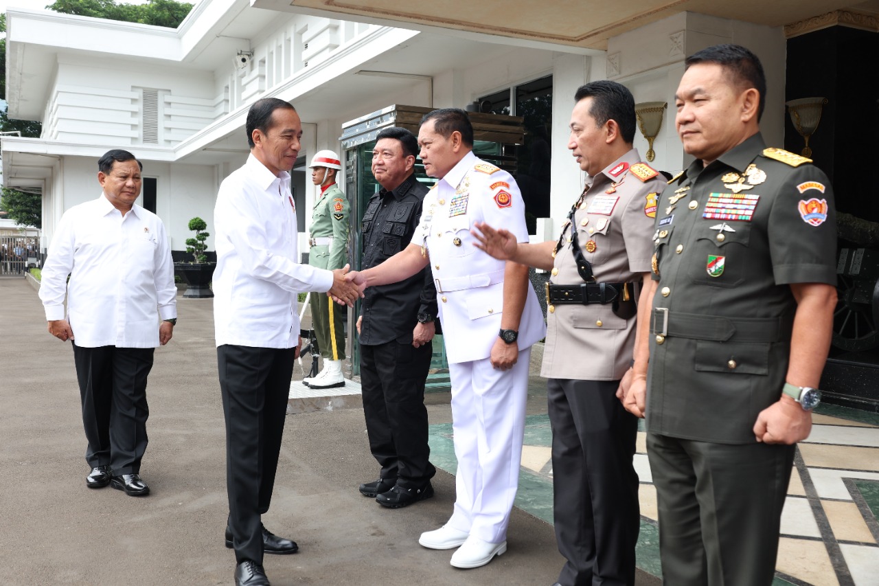 Panglima TNI Hadiri Rapim Kemhan RI