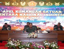Panglima TNI Buka Apel Komandan Satuan Tahun 2023