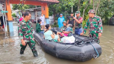 Semarang Direndam Banjir, Bekangdam IV/Diponegoro Kerahkan LCR dan Gelar Dapur Lapangan