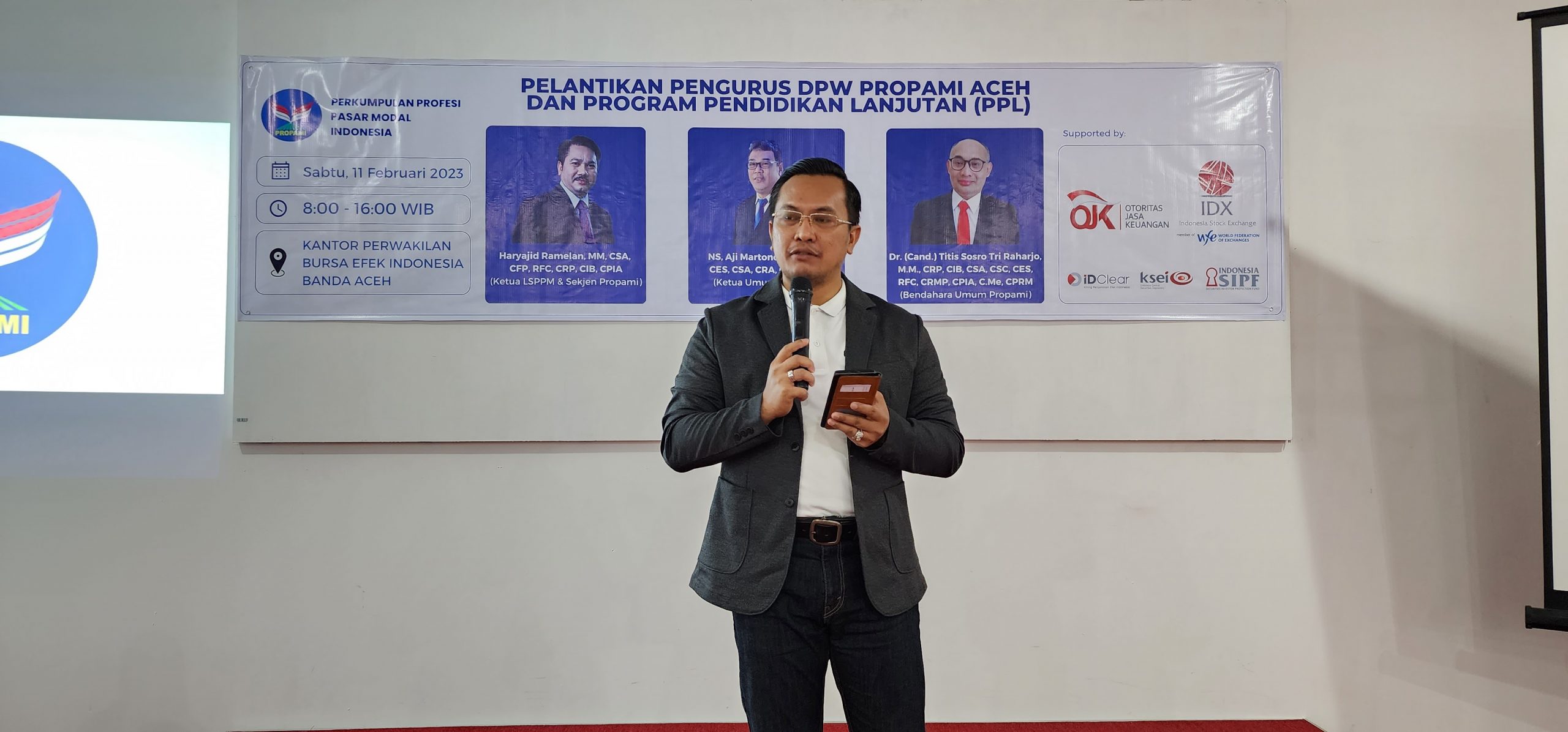 Pelantikan DPW PROPAMI Aceh Raya dan PPL