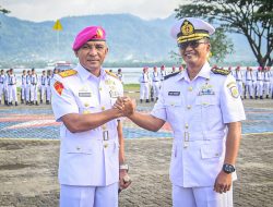 Danlantamal IX Serah Terimakan Dua Jabatan Strategis Lantamal IX Ambon