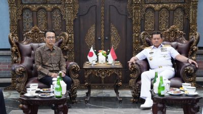 Panglima TNI Terima Courtesy Call Dubes LBBP Jepang untuk Indonesia