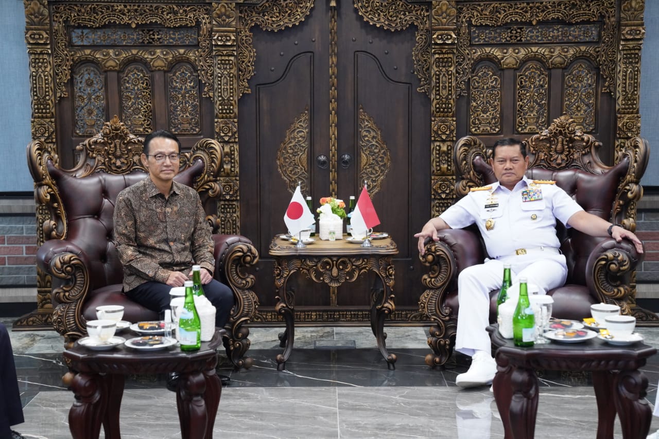 Panglima TNI Terima Courtesy Call Dubes LBBP Jepang untuk Indonesia