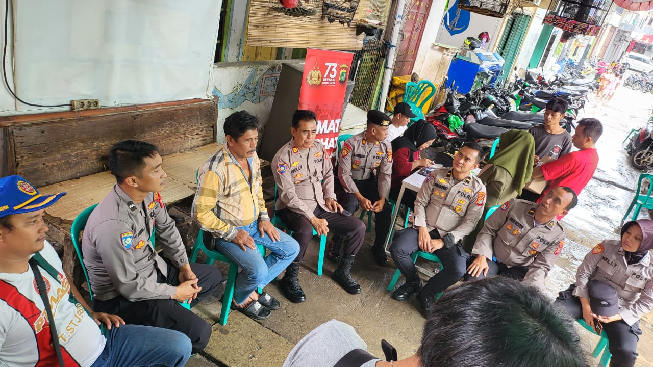 Melalui “Jumat Curhat” Polres Pelabuhan Tanjung Priok Semakin Dekat dengan Warga