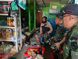 Sinergitas TNI-Polri Ajak Masyarakat Jaga Tolikara Lebih Aman dan Nyaman