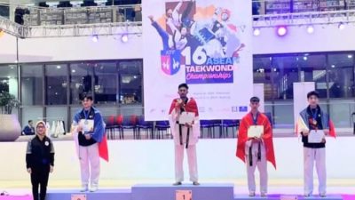 Harumkan Indonesia, Serda Adam Yazid Raih Medali Emas 6TH Asean Taekwondo Championship di Filipina