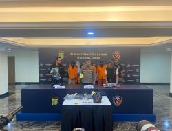 Polisi Tangkap Empat Residivis Rampok Spesialis Nasabah Bank