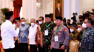 Panglima TNI Hadiri Penyerahan Zakat Kepada Baznas oleh Presiden RI Joko Widodo