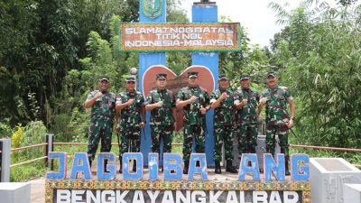 Panglima TNI Tinjau PLBN Jagoi Babang Bengkayang