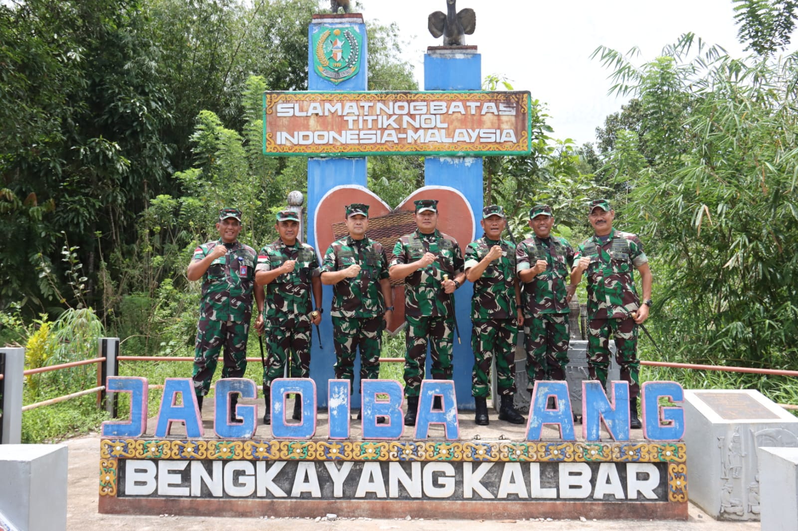 Panglima TNI Tinjau PLBN Jagoi Babang Bengkayang