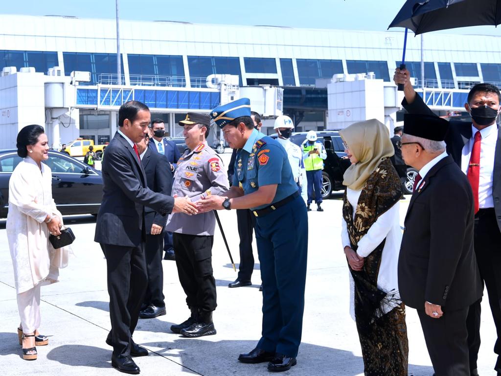 Panglima TNI Hadiri Keberangkatan Presiden RI ke Jerman