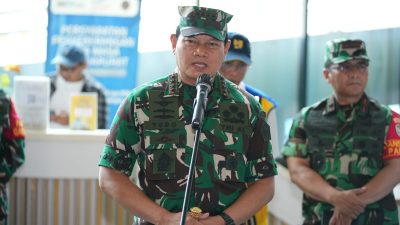 Panglima TNI: Pentingnya Keselamatan Dalam Penyeberangan Mudik Lebaran, ABK Wajib Sosialisasi di Kapal