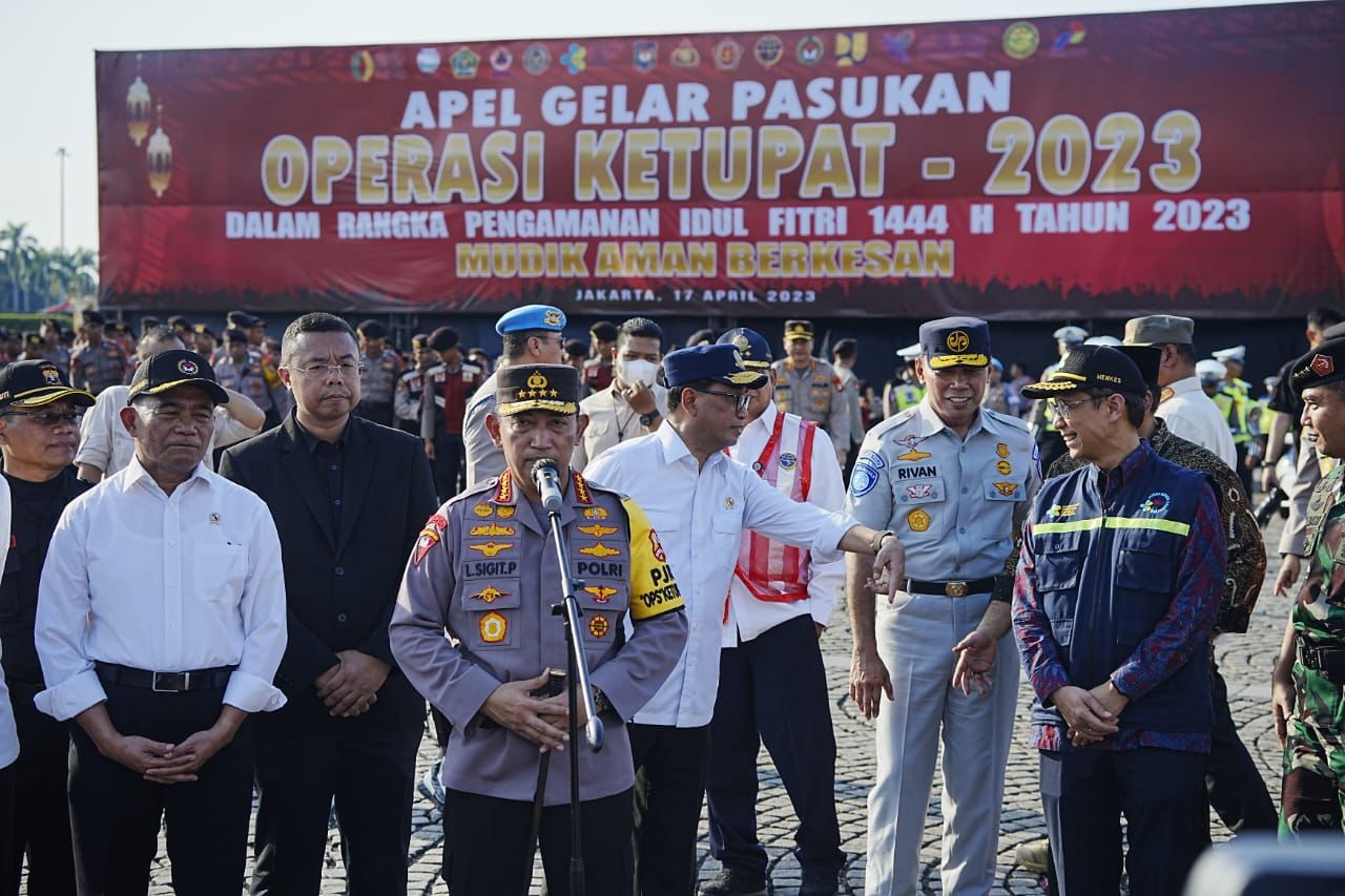 Kapolri: Berikan Pelayanan Terbaik ke Pemudik