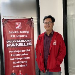 Caleg Partai Solidaritas Indonesia Dapil 8 Jakarta Selatan, Danang Wikanto. Foto: Monitor Nusantara