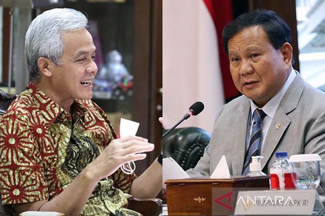 Prabowo Berpeluang Menang Lawan Ganjar Prabowo Berpeluang Menang Lawan Ganjar