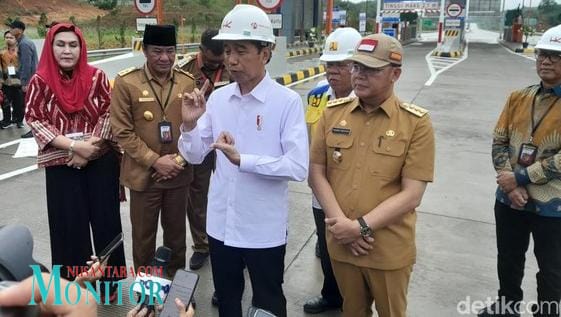 Resmikan Tol Bengkulu-Taba Penanjung, Jokowi: Semoga Ekonomi Bangkit