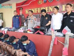 Motor Warga di Bakar Oleh Oknum Perguruan Silat, Polres Tuban Ringkus 5 Terduga Pelaku.