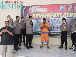 Polisi Membekuk Pelaku Pencurian di Rumah kosong .