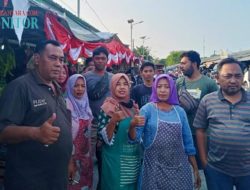 Mulai Ramai Pembeli, Pedagang Sisi Barat Pasar Larangan Kembali Tersenyum: Terimakasih Pak Bupati.