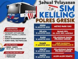 Inilah Jadwal Sim Keliling Gresik Agustus 2023 (Minggu ke 3)