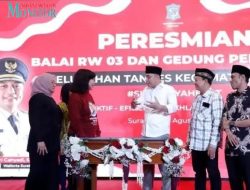 Di Resmikan Balai RW 03 dan Gedung Pelayanan Kelurahan Tandes, Wali Kota Surabaya Ajak Warga Atasi Kemiskinan – Jawa Pos