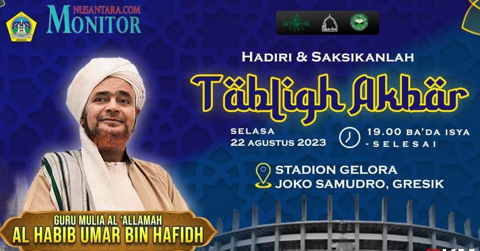 Habib Umar Hadir di Musim Narasi” Caci Maki untuk Berebut Kekuasa’an,, Momen Langka di Gresik,