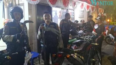 Diciduk saat Hendak Tawuran,,  2 Anggota Gangster Bersajam  di Amankan..