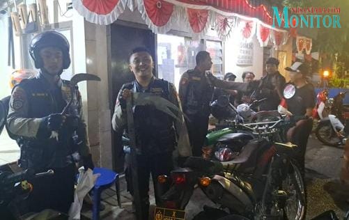 Diciduk saat Hendak Tawuran,,  2 Anggota Gangster Bersajam  di Amankan..