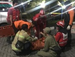 Tewas Diduga Bunuh Diri Loncat dari Lantai 13,, Satpam Sebuah Bank di Surabaya.