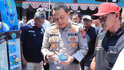 Polres Bersama BNNK Gresik,,Sepakat Berantas Narkoba di Kampung Kepatihan Menganti Gresik..