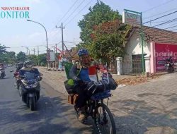 Santri Tebu Ireng berangkat Haji Naik Sepeda gowes..