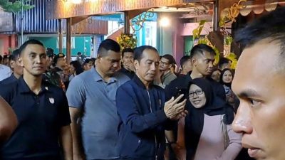 Presiden Jokowi Lewati Malam Pergantian Tahun Baru  di CFN Ngarsopuro