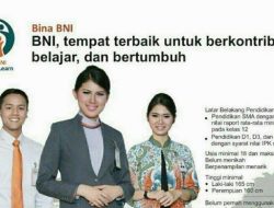 Lowongan Kerja di Bank BNI Besar-Besaran Buruan Ini Cara Daftarnya!