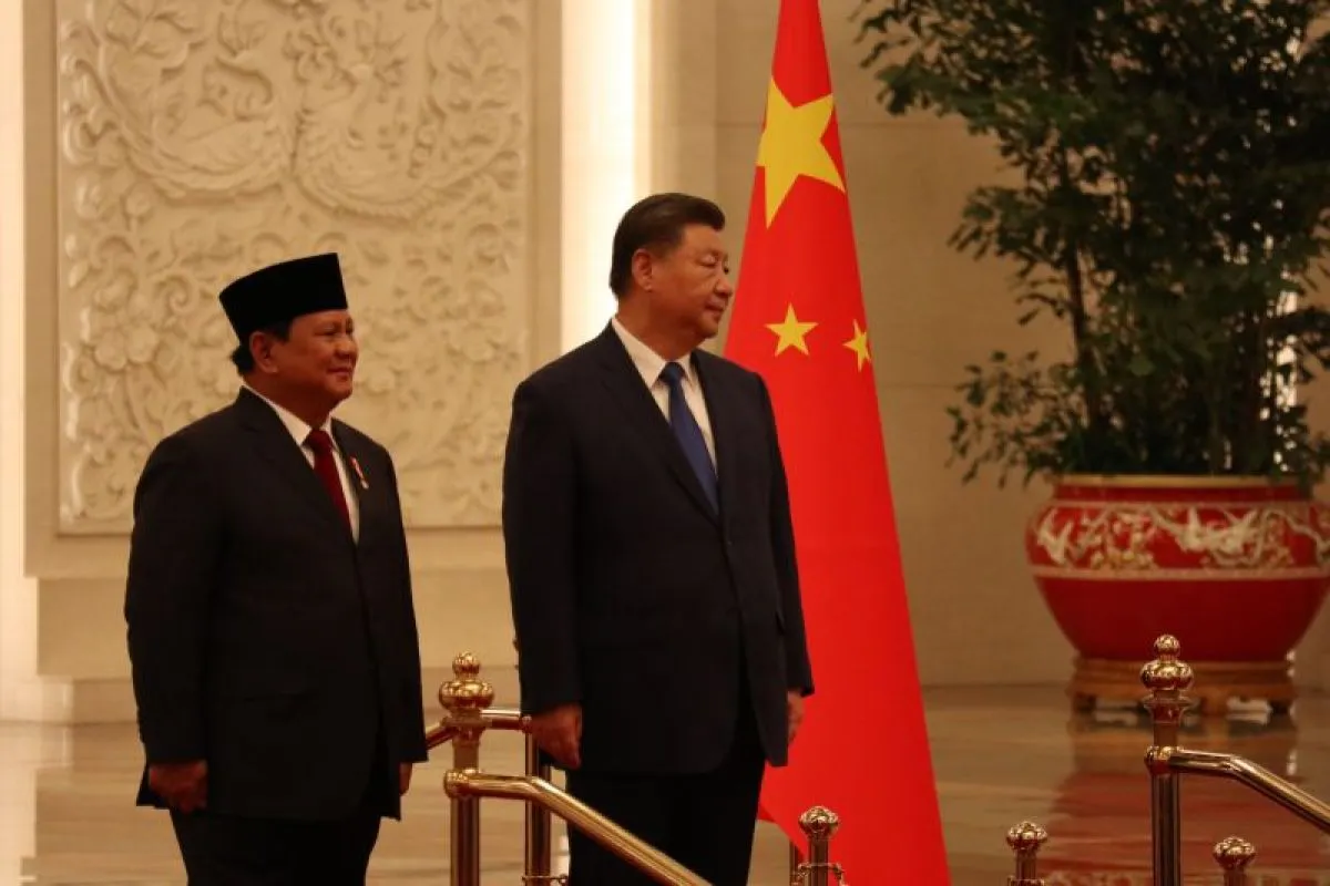 Presiden Prabowo: China Adalah Mitra Terdekat Indonesia di Berbagai Bidang