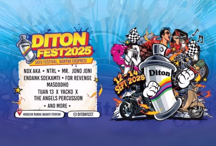 Diton Fest 2025: Konser Lintas Genre Tiga Hari Berturut-turut Diton Fest 2025: Konser Lintas Genre Tiga Hari Berturut-turut