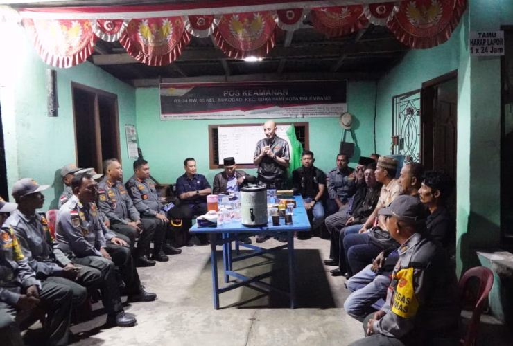 IPDN Pantau Siskamling Palembang, Tindaklanjuti Arahan Mendagri