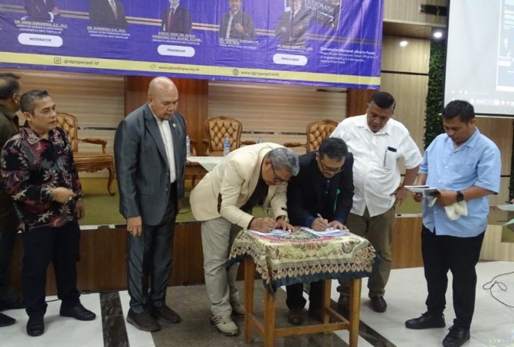 DPN PERADI-Universitas MpuTantular Tandatangani MOU, Selenggarakan PKPA