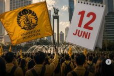 Aksi Demo Ribuan Mahasiswa Banjiri Bundaran HI, Tuntut Turunkan Harga BBM dan Stop MBG